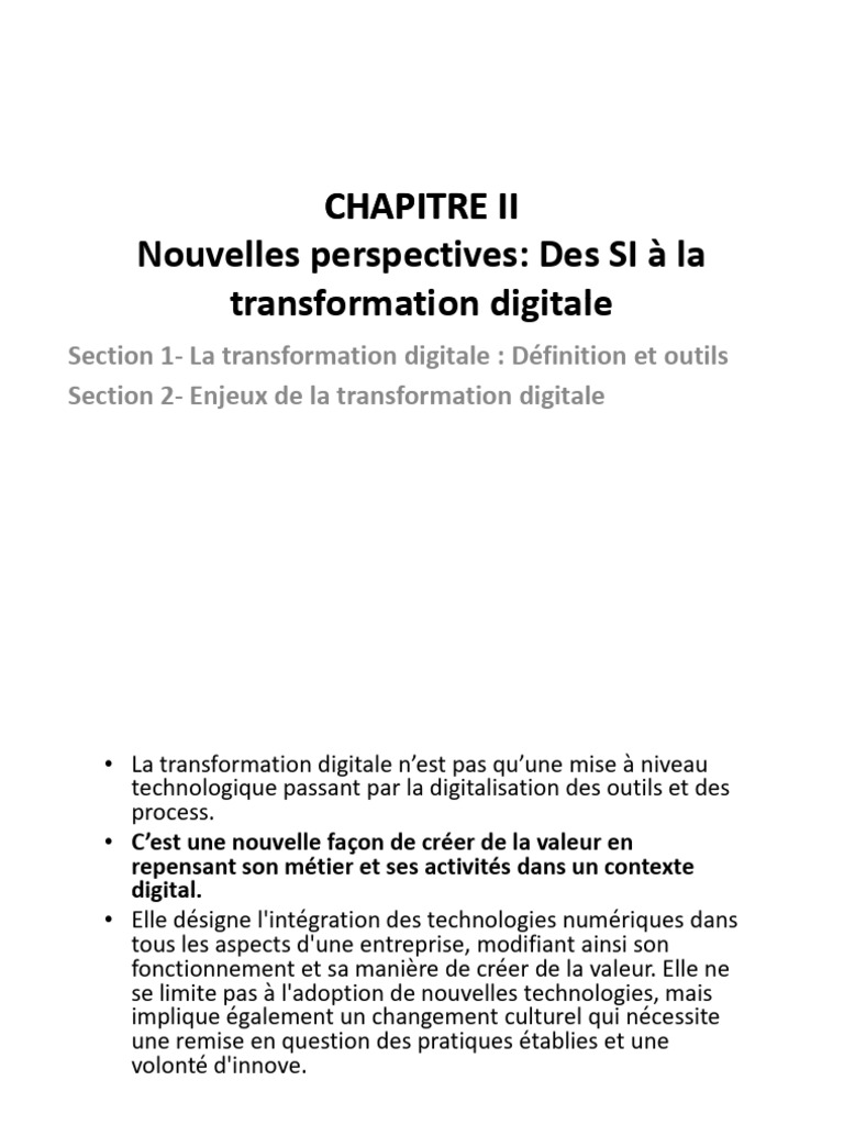 Transformation digitale : enjeux et outils | PDF | Amazon Web Services ...
