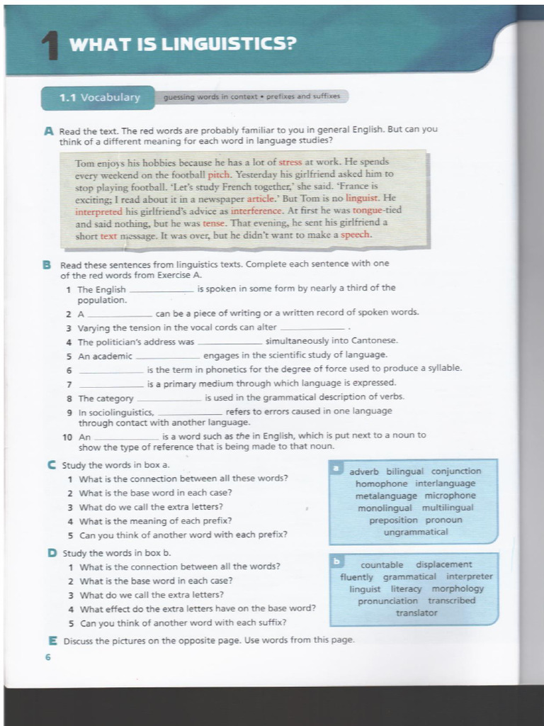 Unit 1 What Is Linguistics | PDF