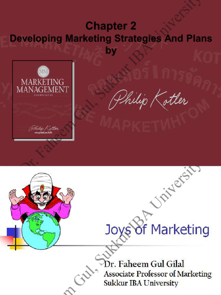 Chapter 2 Developing Marketing Strategies And Plans Pdf Marketing