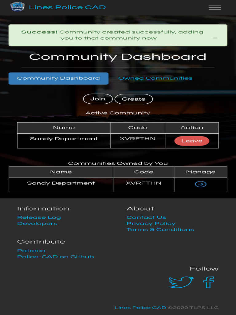 Lines Police CAD Community Setup | PDF