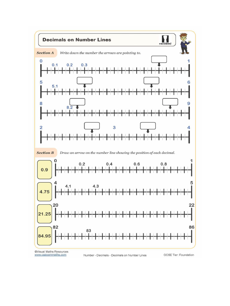 Decimal Worksheet | PDF