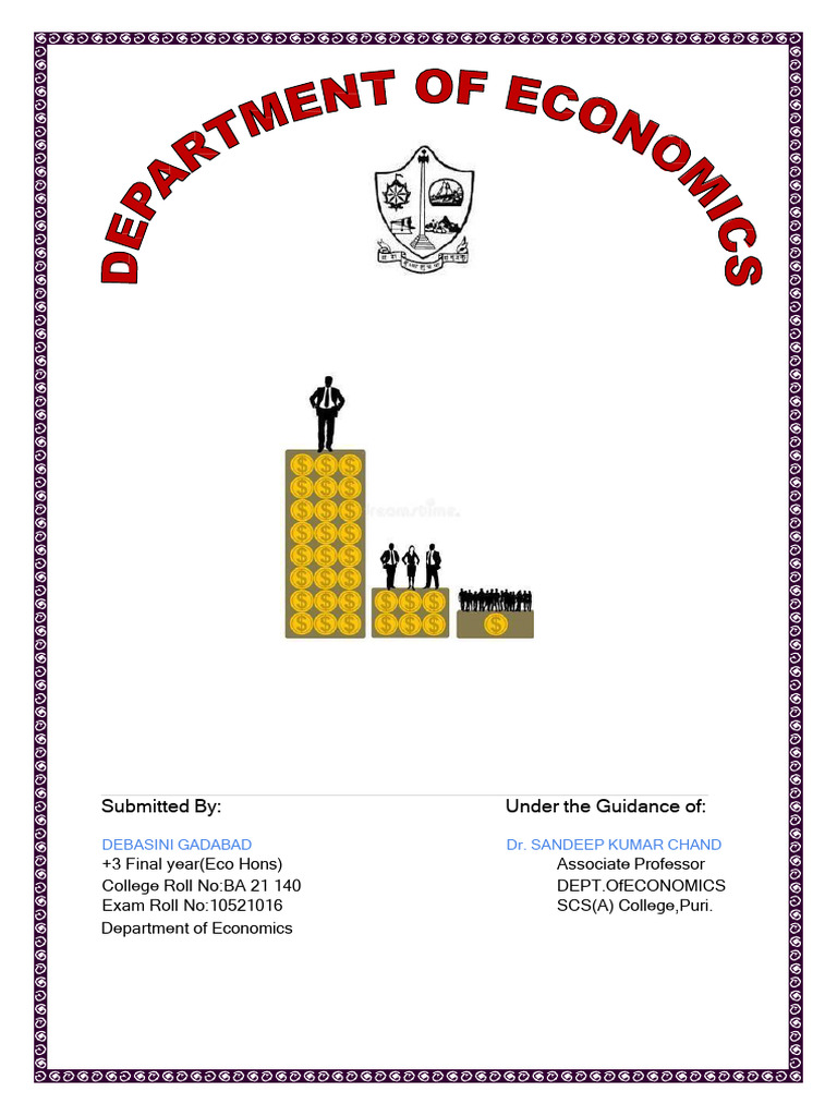 Income Inequality in India: Causes & Effects | PDF | Economic ...