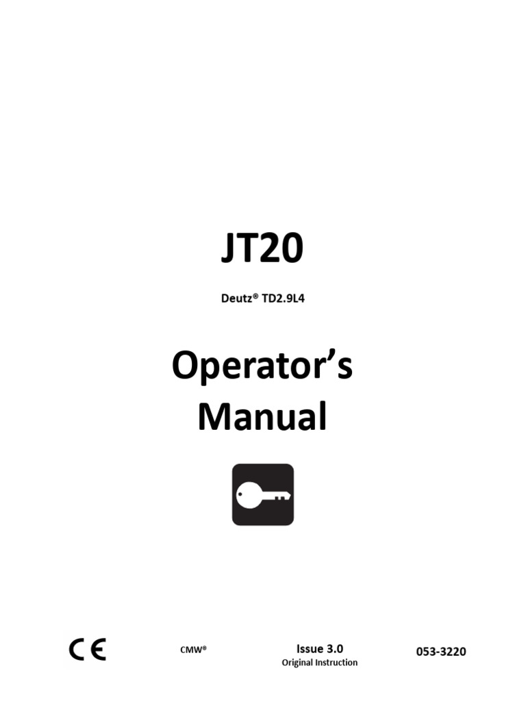 JT20 Operator's Manual Overview | PDF | Electromagnetic Interference ...