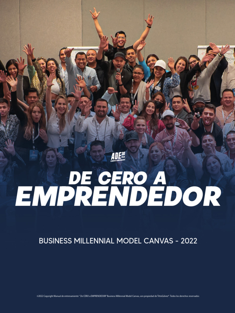 Modelo Canvas para Emprendedores 2022 | PDF | Iniciativa empresarial ...