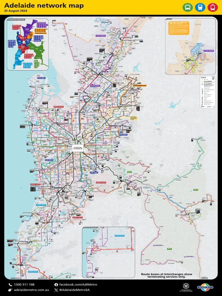 Adelaide Bus Network Overview | PDF
