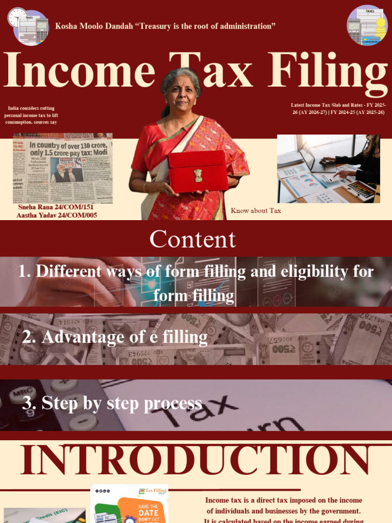 Income Tax Filing_20250422_150835_0000 | PDF | Government Finances | Taxes