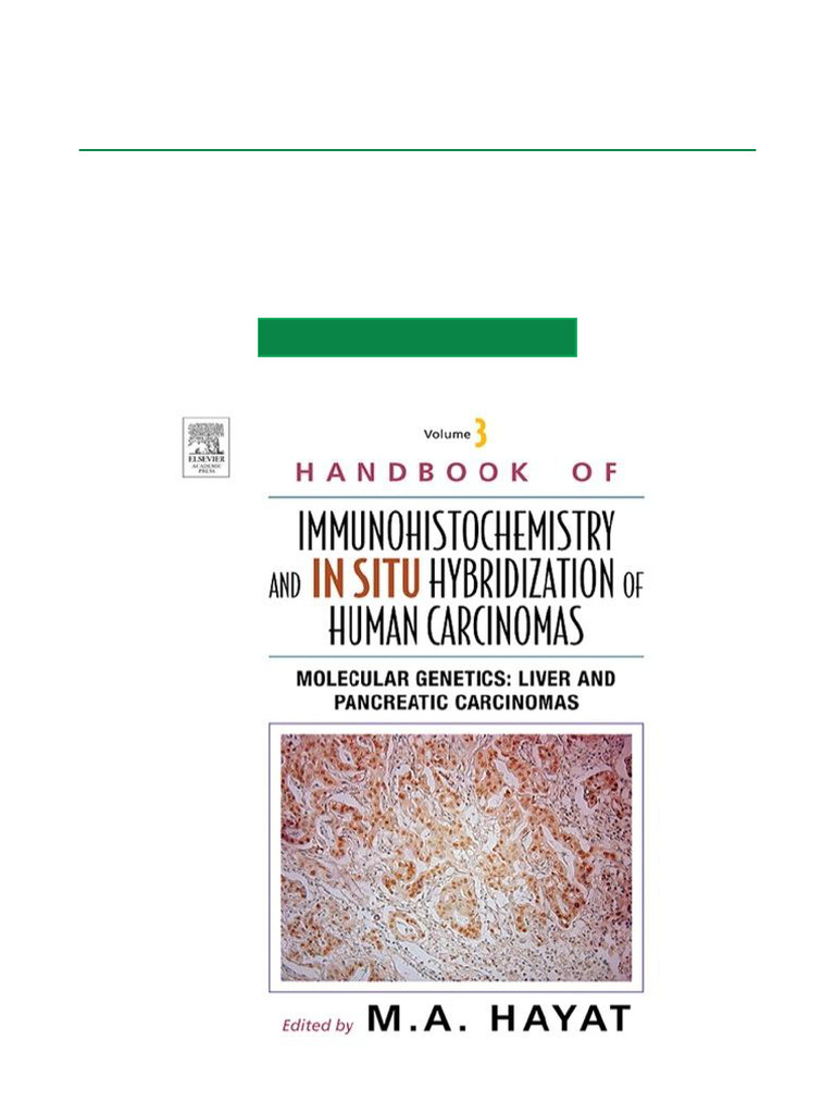 Handbook of Immunohistochemistry and in situ Hybridization of Human ...