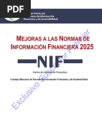 NIF 2025: Cambios y Aplicación | PDF | Contabilidad | normas ...