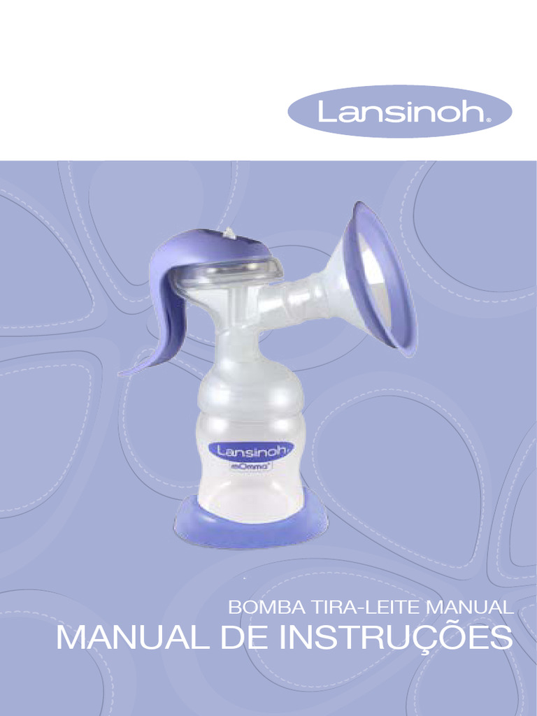 Manual da Bomba Tira-Leite Manual Lansinoh | PDF | Amamentação | Leite