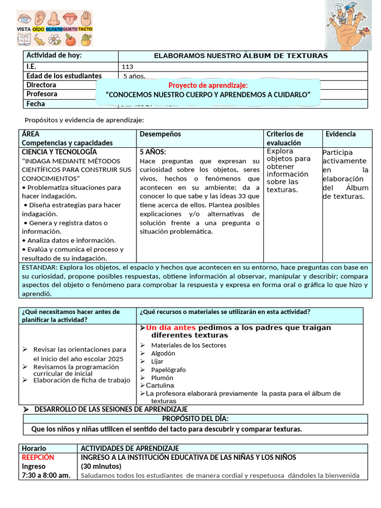 Martes 29 de Abril Del 2025 | PDF | Aprendizaje | Ciencia cognitiva