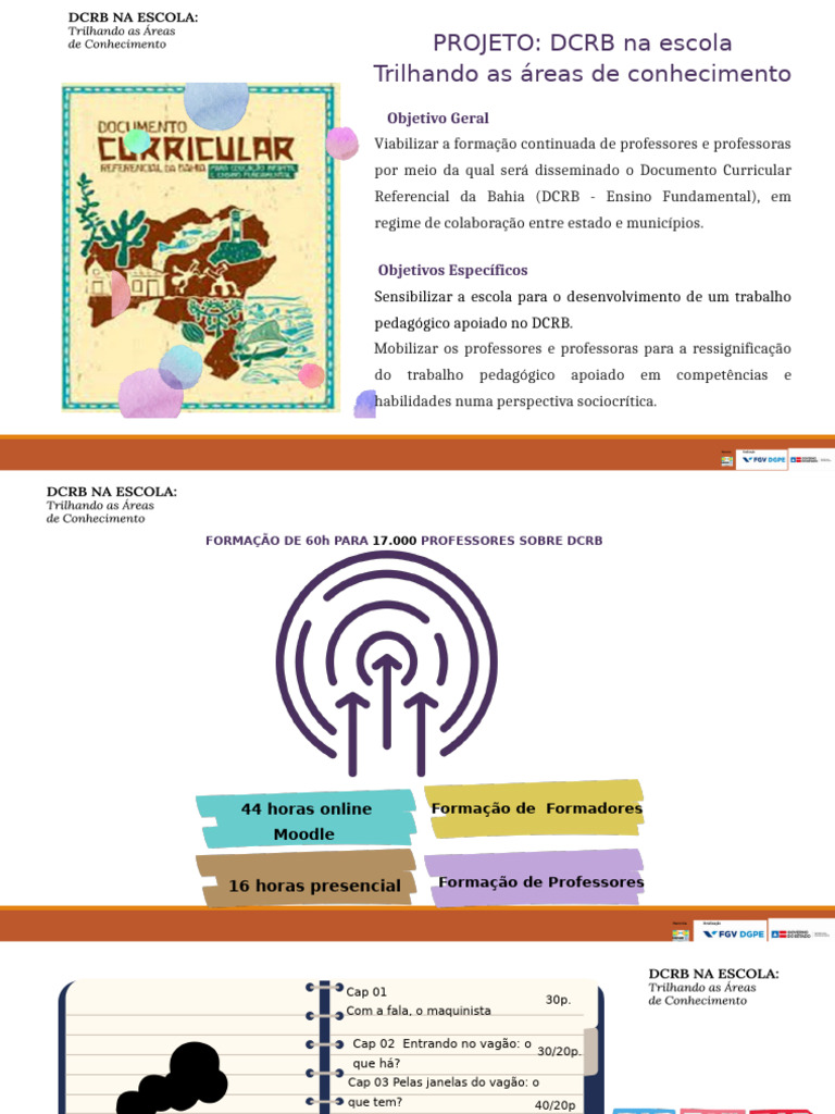 Formação de Professores sobre DCRB | PDF | Aprendizado