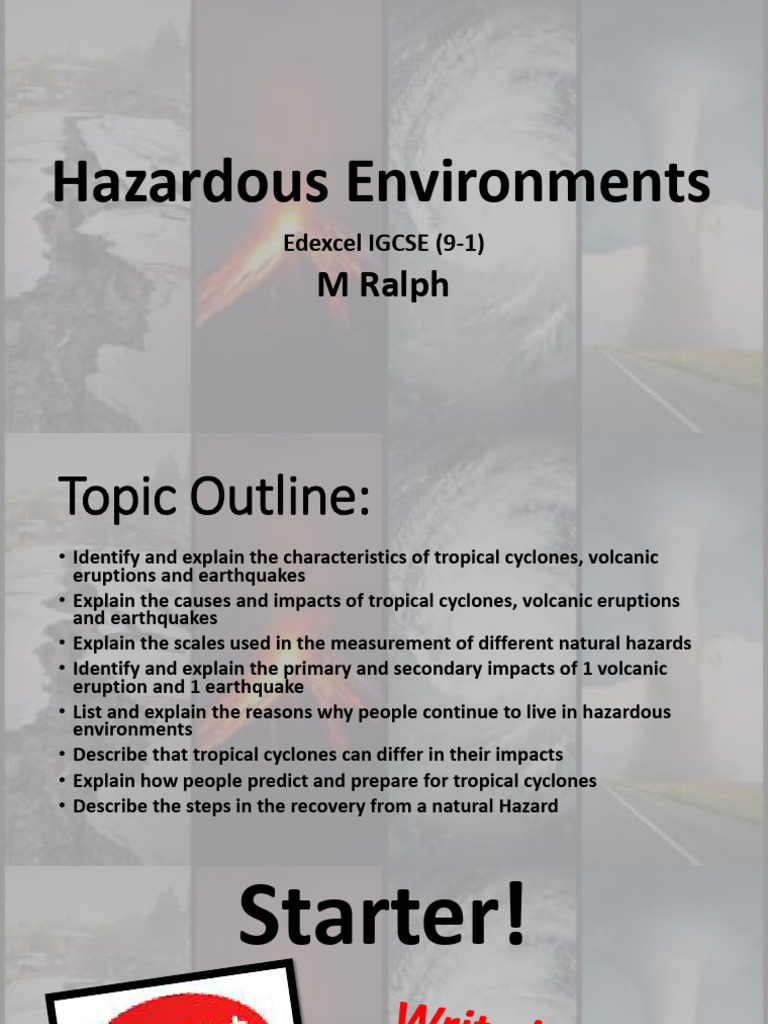 Understanding Natural Hazard Responses | PDF | Volcano | Plate Tectonics