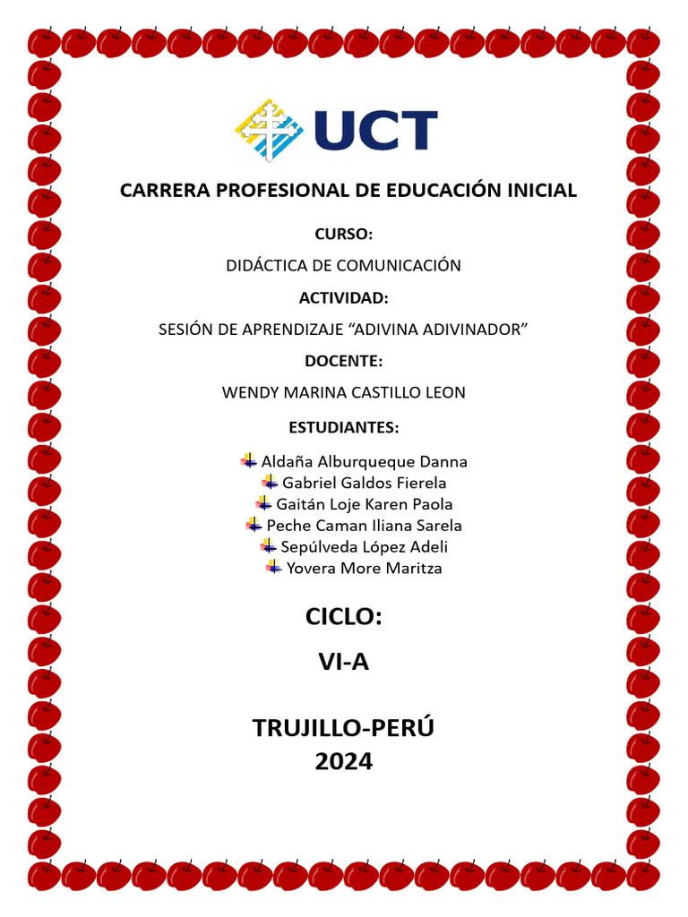Adivinanzas para Niños de 5 Años | PDF | Comunicación | Aprendizaje