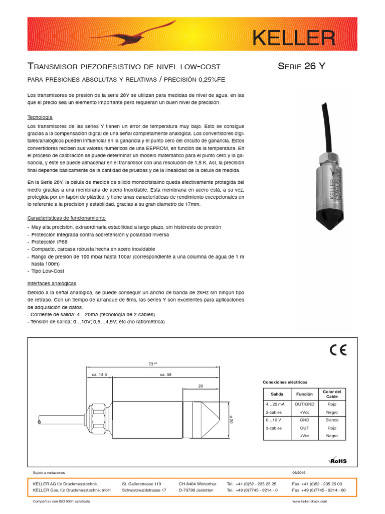 Transmisor Nivel 26y - Es | PDF