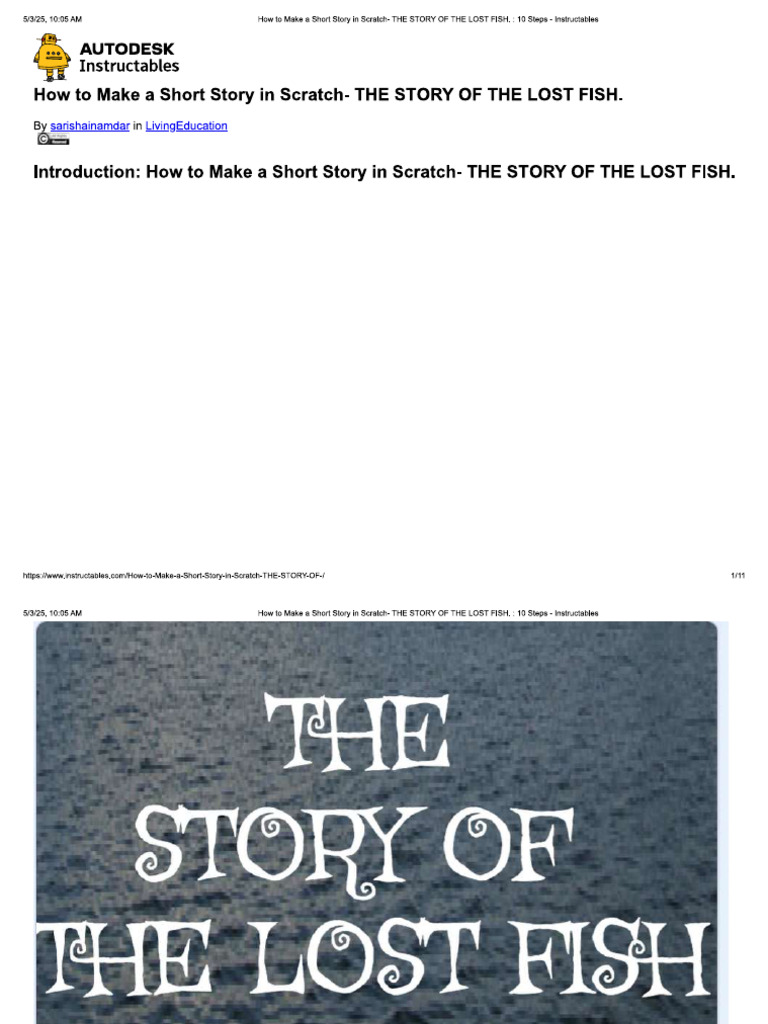 Story of Lost Fish | PDF
