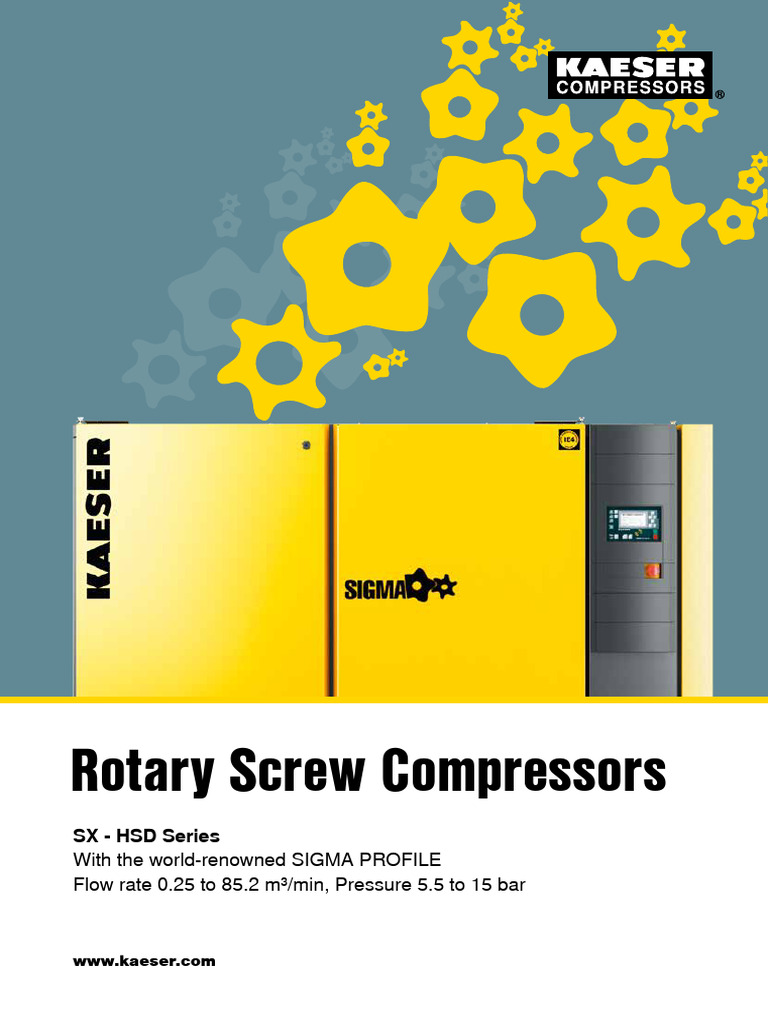 Kaeser Rotary Screw Compressors Overview | PDF