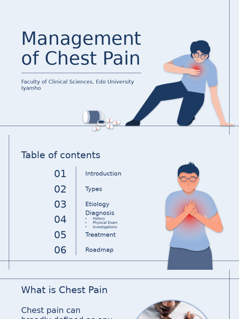 Approach To Management of Chest Pain | PDF | Thorax | Thorax (Human ...