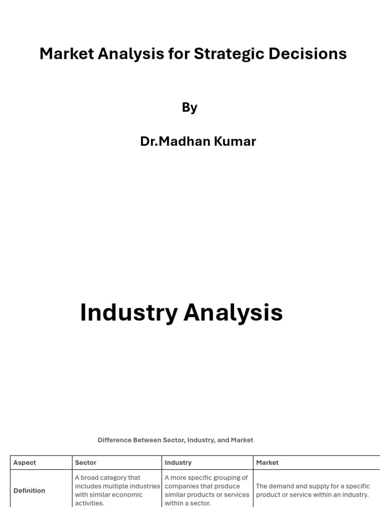 Strategic Market Analysis Insights | PDF | Marketing | Market Segmentation