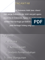 Pengaruh Penyebaran Agama Islam Di Indonesia