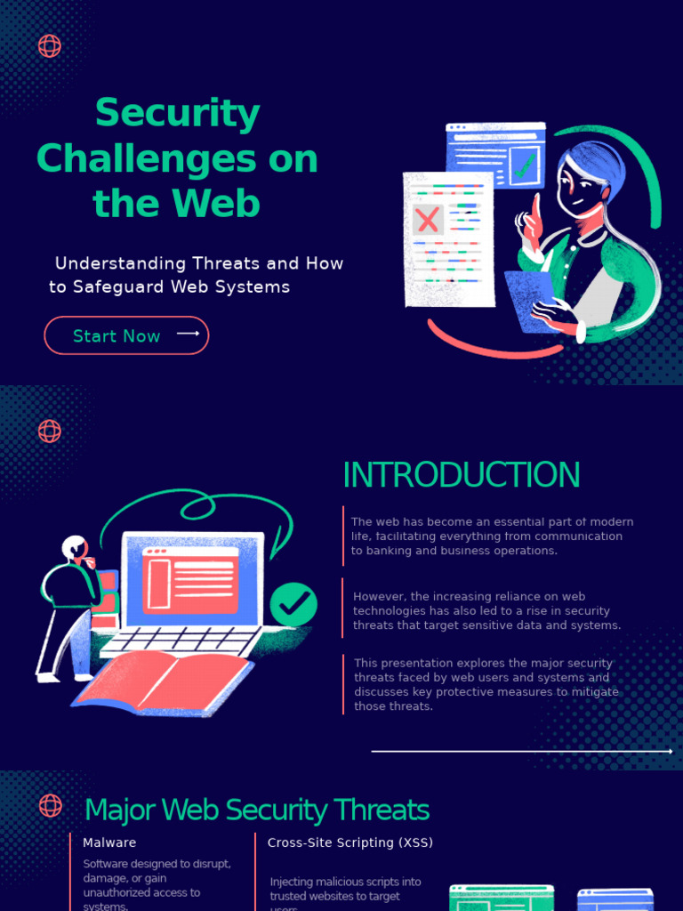 Security Challenges On The Web | PDF | Security | Computer Security