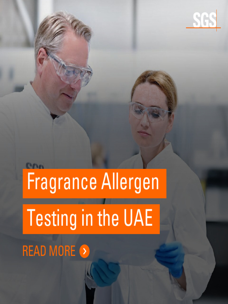 Fragrance Allergen Testing in Dubai | PDF