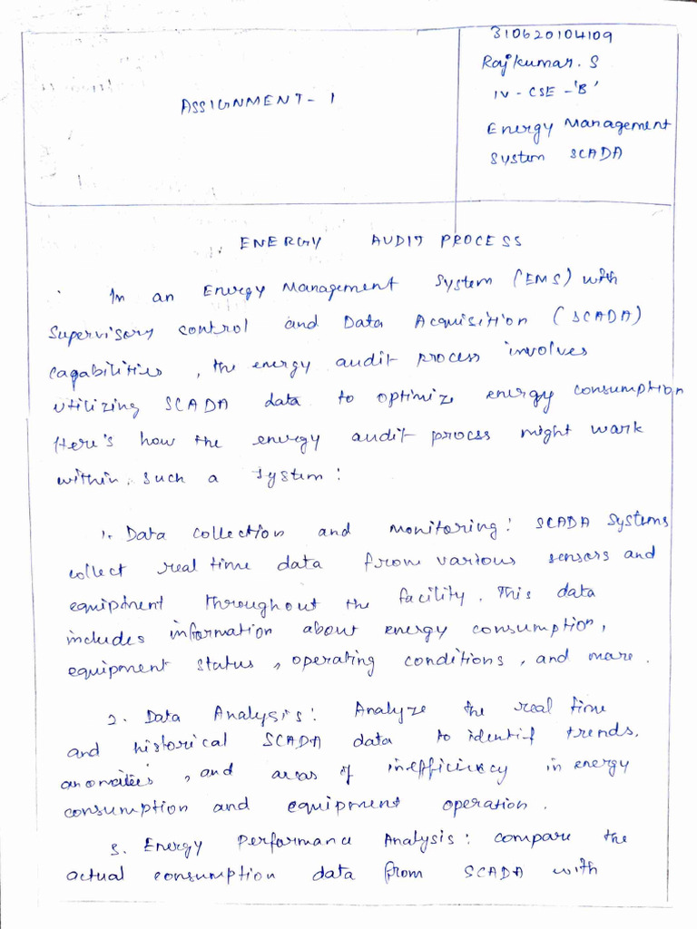 Rajkumar S (CSE B) EMSS Assignment 1 | PDF