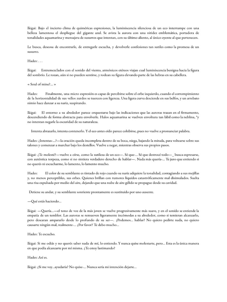 Documento Sin Título | PDF | Amor | infierno