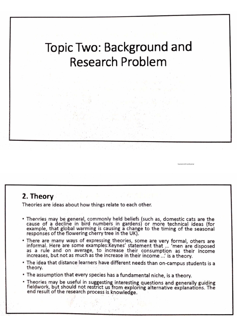 MS 221 Topic Two | PDF