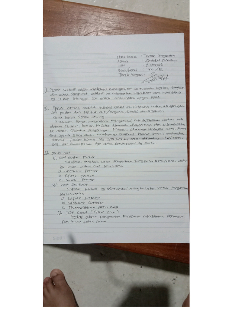 Teknik Pengecatan | PDF