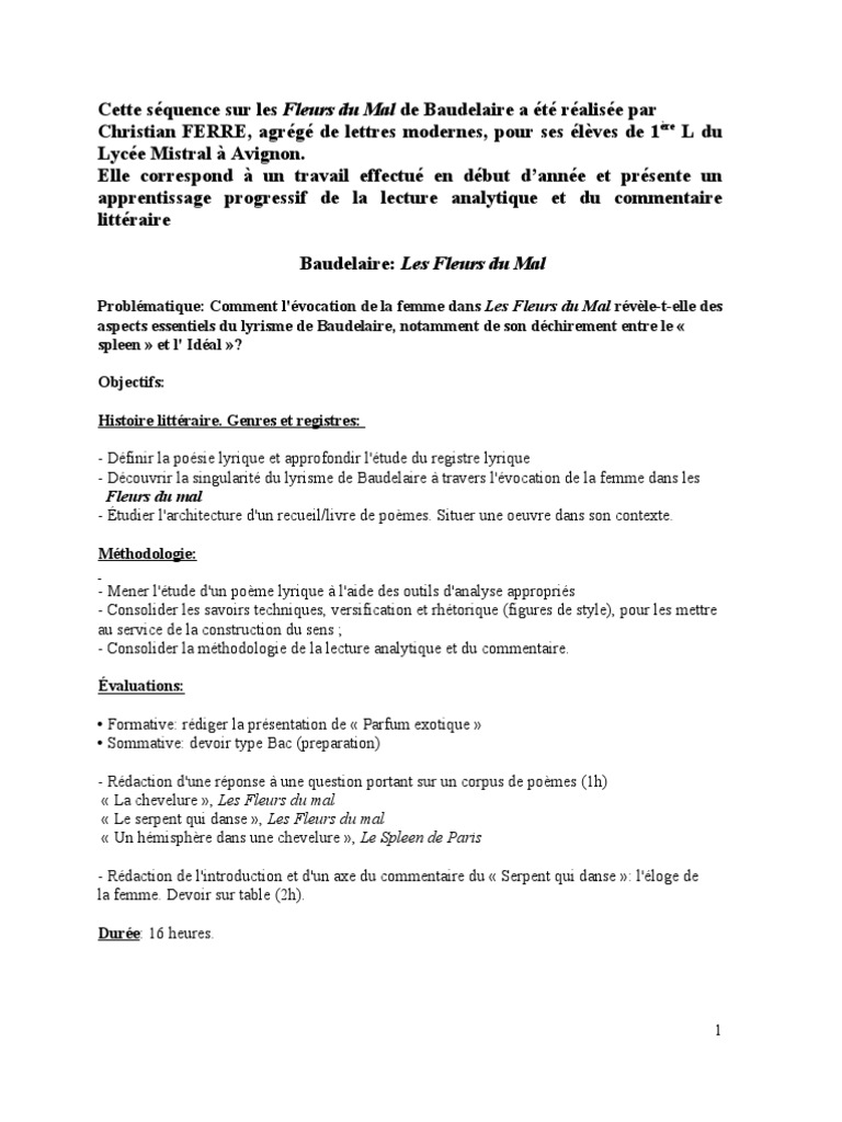 analyse de parfum exotique