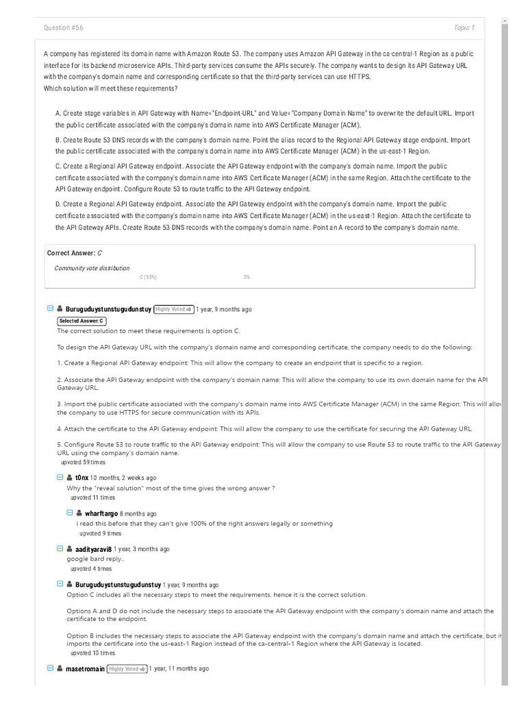 API Gateway Custom Domain Setup Guide | PDF | Amazon Web Services ...