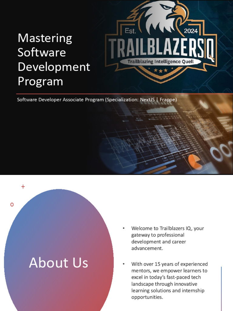 TrailblazersIQ Software Development Program 18M | PDF