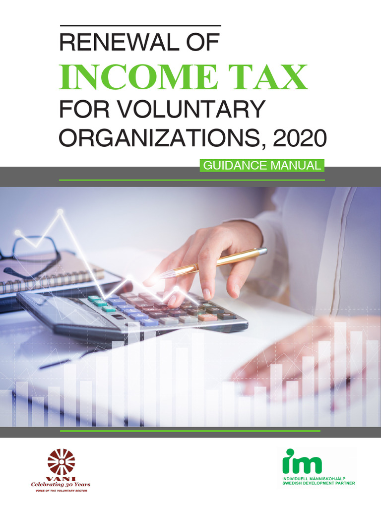 Income Tax Guidance Manual | PDF | Fundraising | Taxes