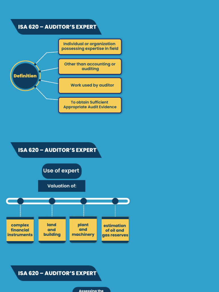 ISA 620: Auditor's Expert Guidelines | PDF | Audit | Auditor's Report
