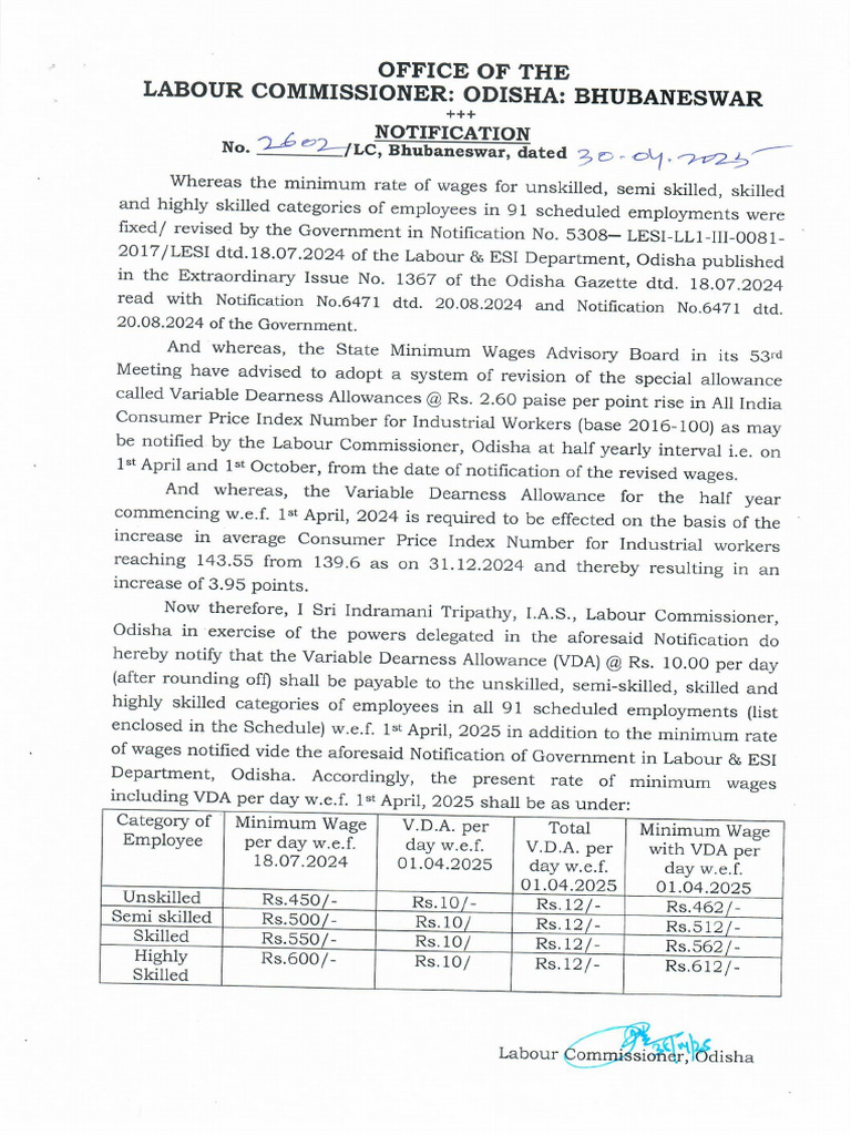 Notification | PDF