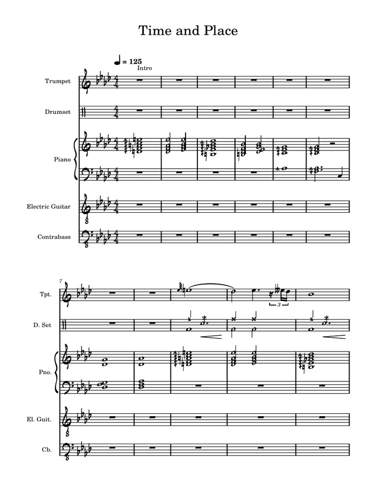JAZZ Time and Place | PDF