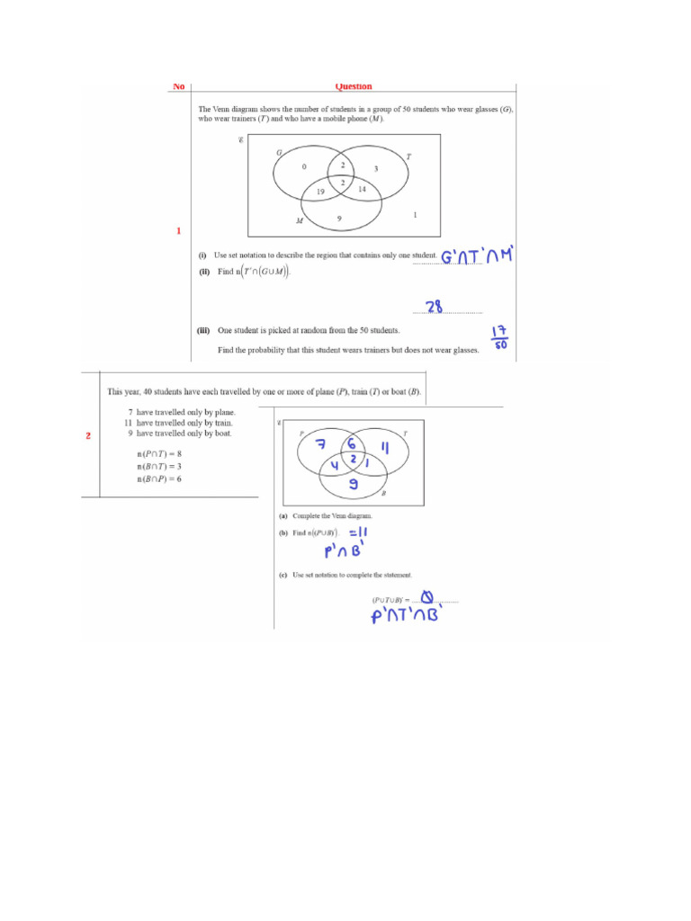 Mini Math Test | PDF