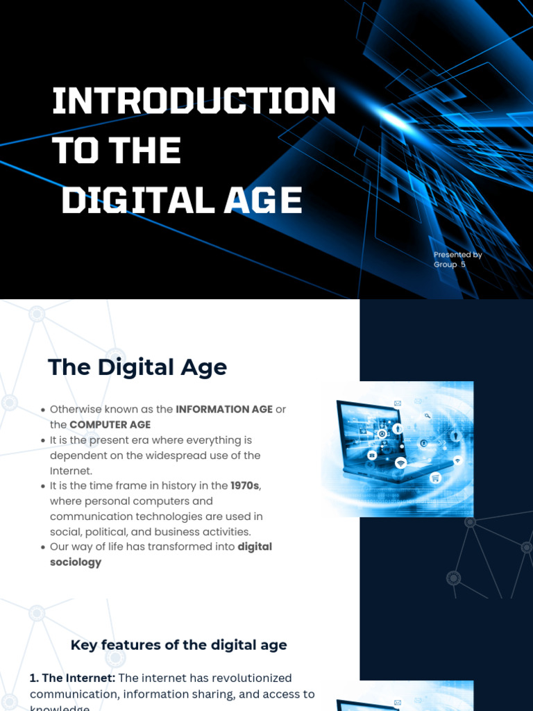 Overview of the Digital Age | PDF | Internet | Social Media