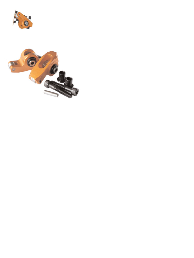 Roller Rocker Installation Guide | PDF | Mechanical Engineering | Machines