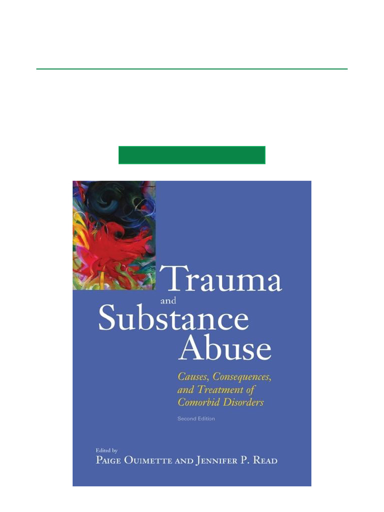 Trauma and Substance Abuse Treatment Guide | PDF | Diagnostic And ...