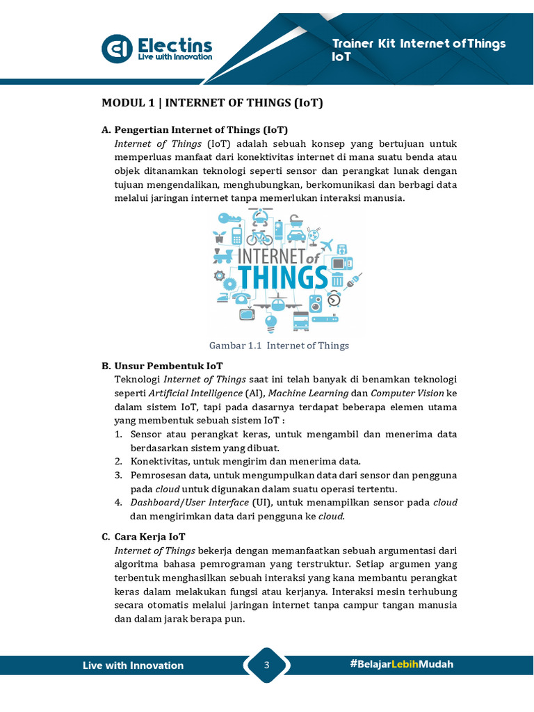 Pengenalan dan Penerapan IoT dalam Kehidupan | PDF