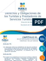 Derechos y Obligaciones de Los Turistas y Pres Tad Ores de Servicios Turisticos