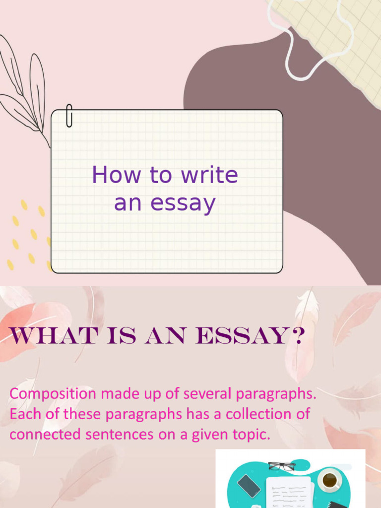 How To Write An Essay in English | PDF