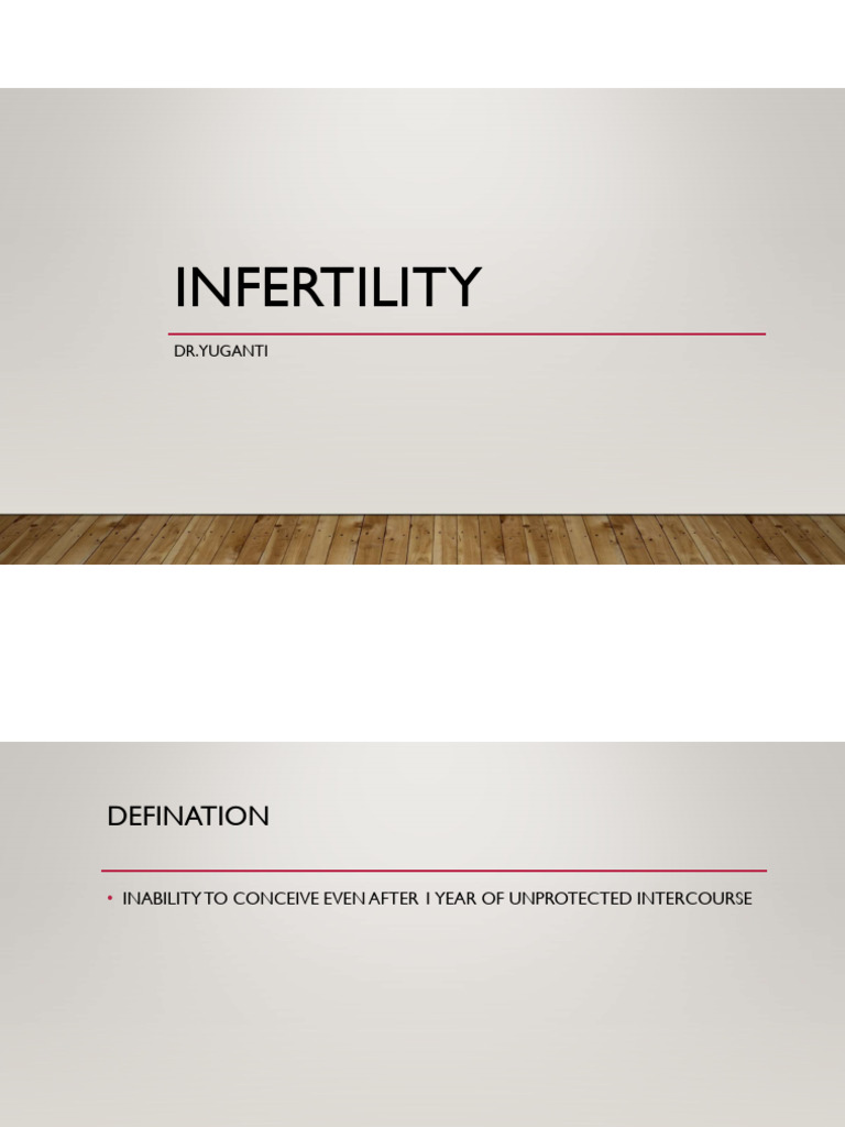Understanding Infertility Causes & Treatments | PDF | Infertility ...