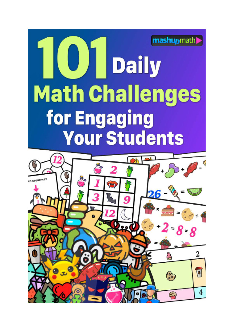 101 Engaging Daily Math Challenges | PDF | Multiplication | Mathematics