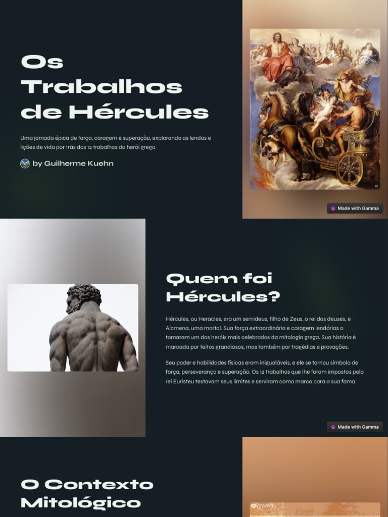 Os Trabalhos de Hercules | PDF | Mitologia grega | Herói, image size:768x1024