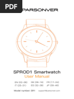 druckluft vibration Smart Watch for Men Women Answer/Make Calls, 1.85
