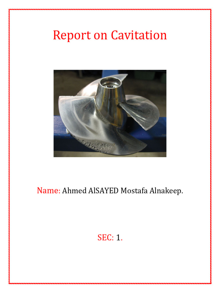 Causes and Prevention of Cavitation | PDF | Pump | Mechanical Engineering