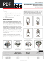 Reliable Model G Sprinkler Catalogue | PDF | Fire Sprinkler System | Screw