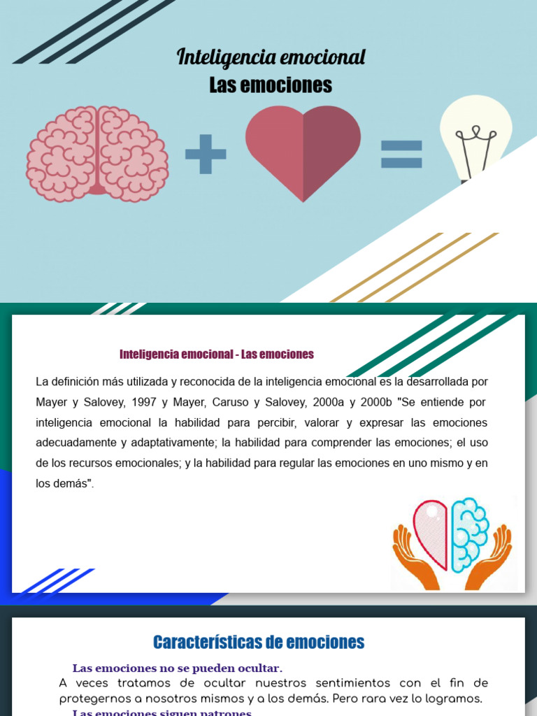 Inteligencia Emocional en la Infancia | PDF | Las emociones ...